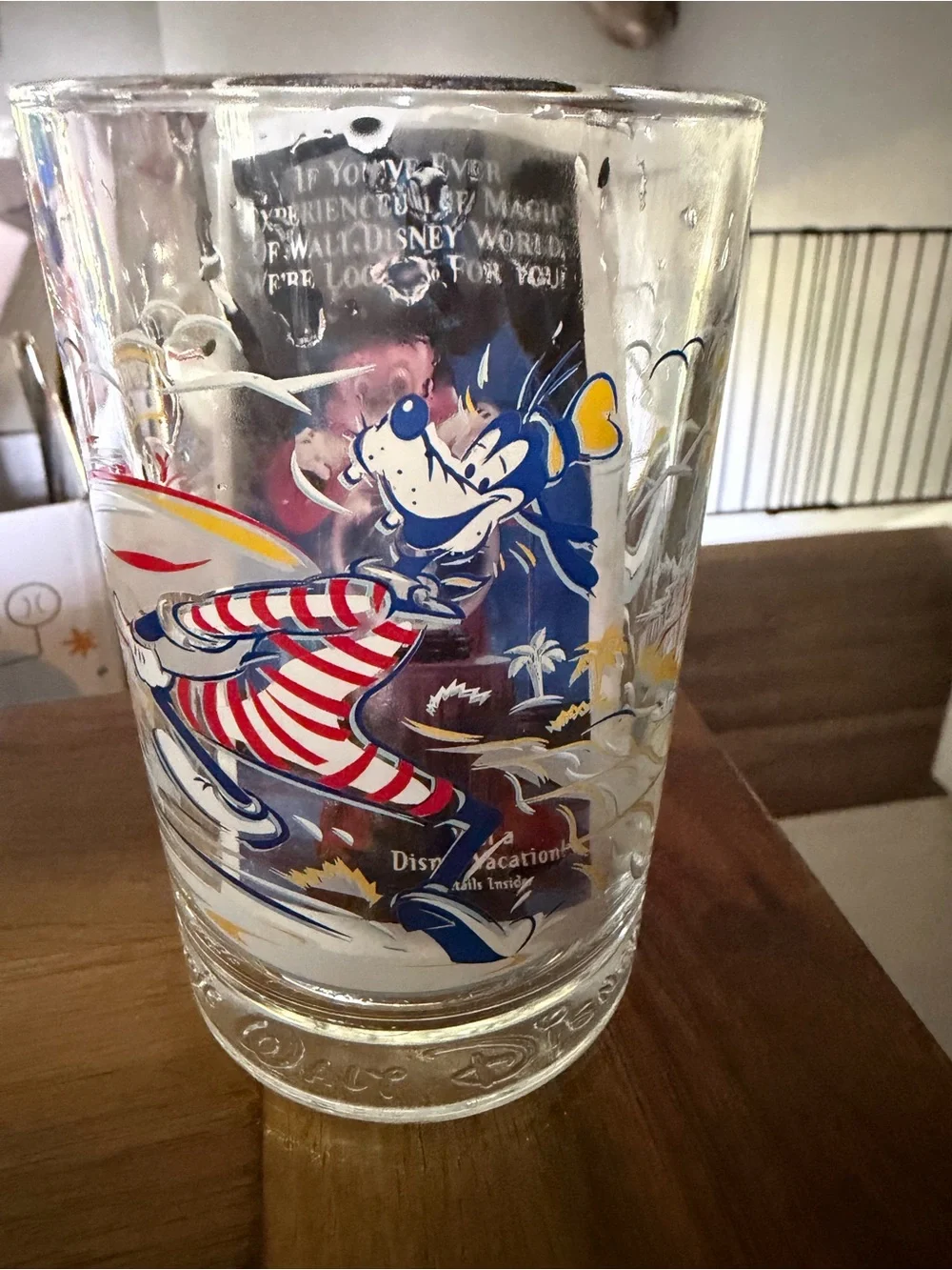 Disney Glass Cup